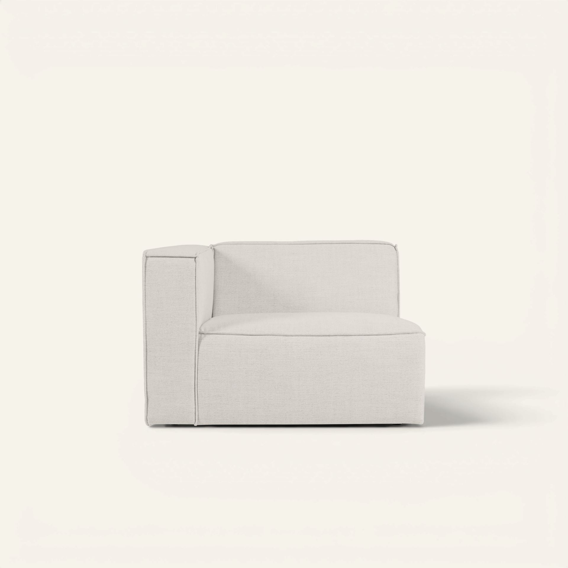 Modul 1,5 seter armlene venstre natur - 110x93x73 cm natur - 1