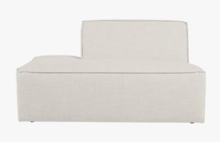 Forms & Objects Isa Modulsofa Åpen Ende Venstre Natur 134x93x73 cm