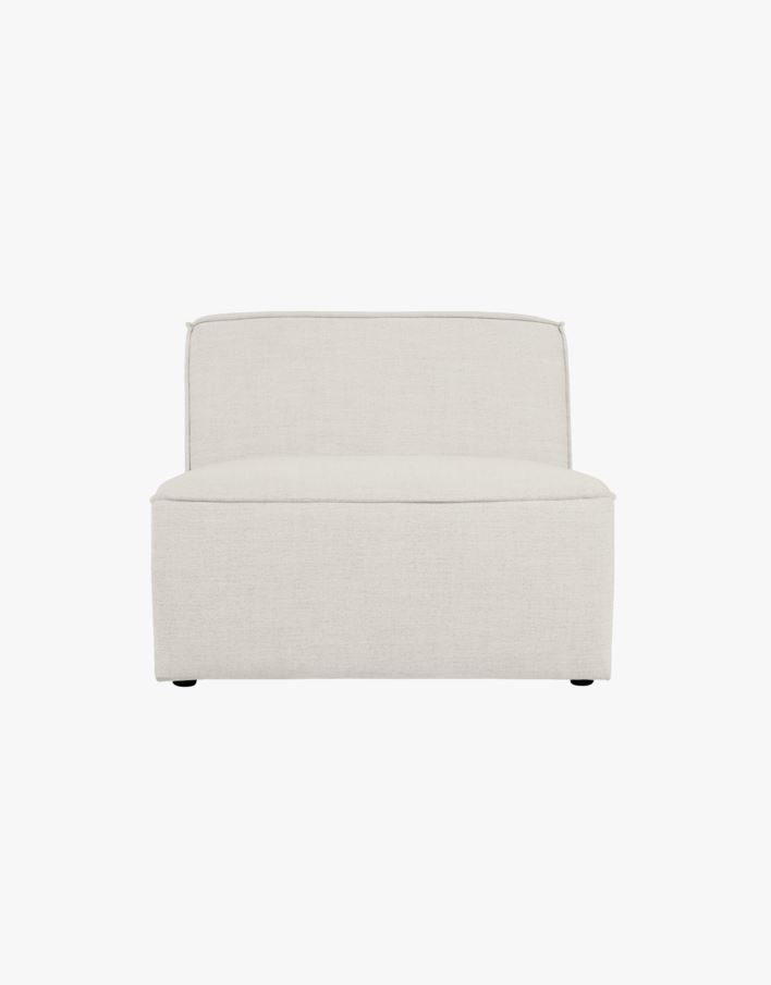 Modulsofa 1,5 seter uten armlener natur - 90x93x73 cm natur - 1