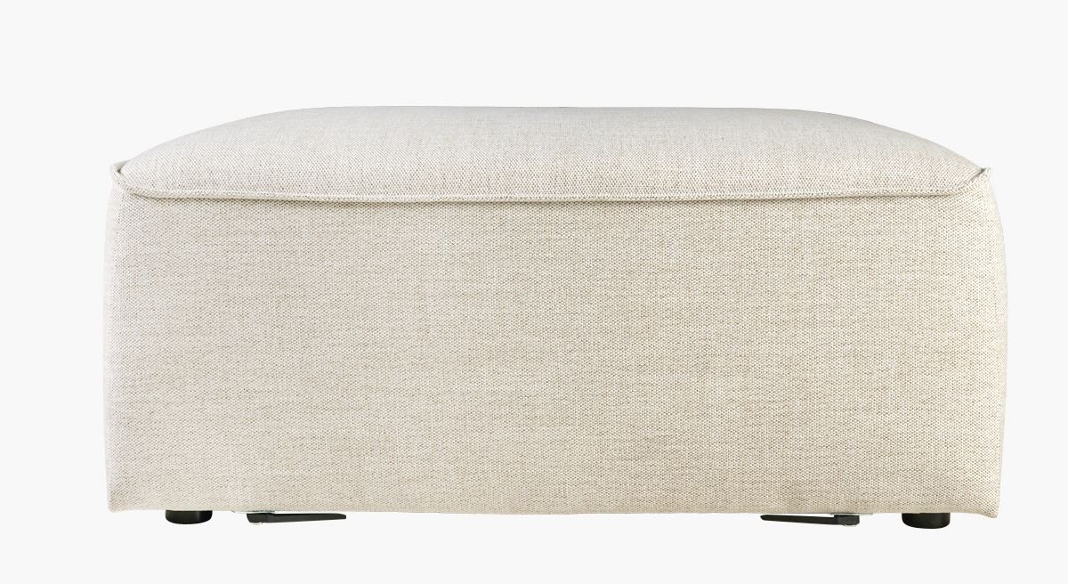 Sofamodul puff small natur - 93x64x44 cm natur - 1