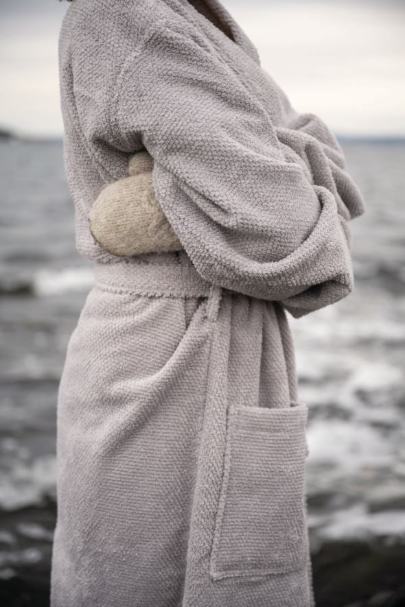 Morgenkåpe grå - 4