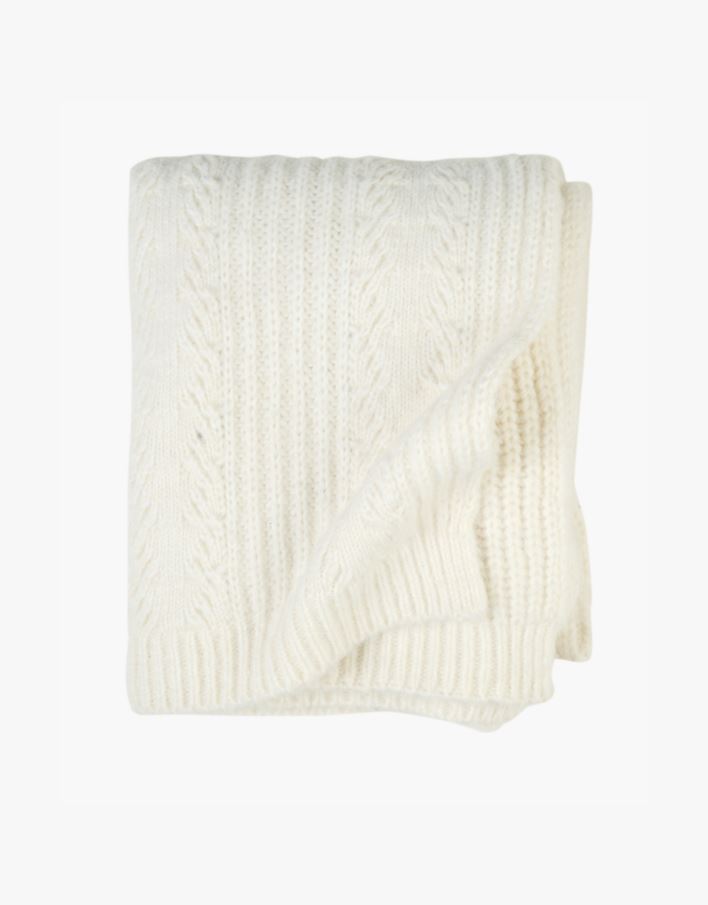 Pledd offwhite - 130x150 cm offwhite - 1