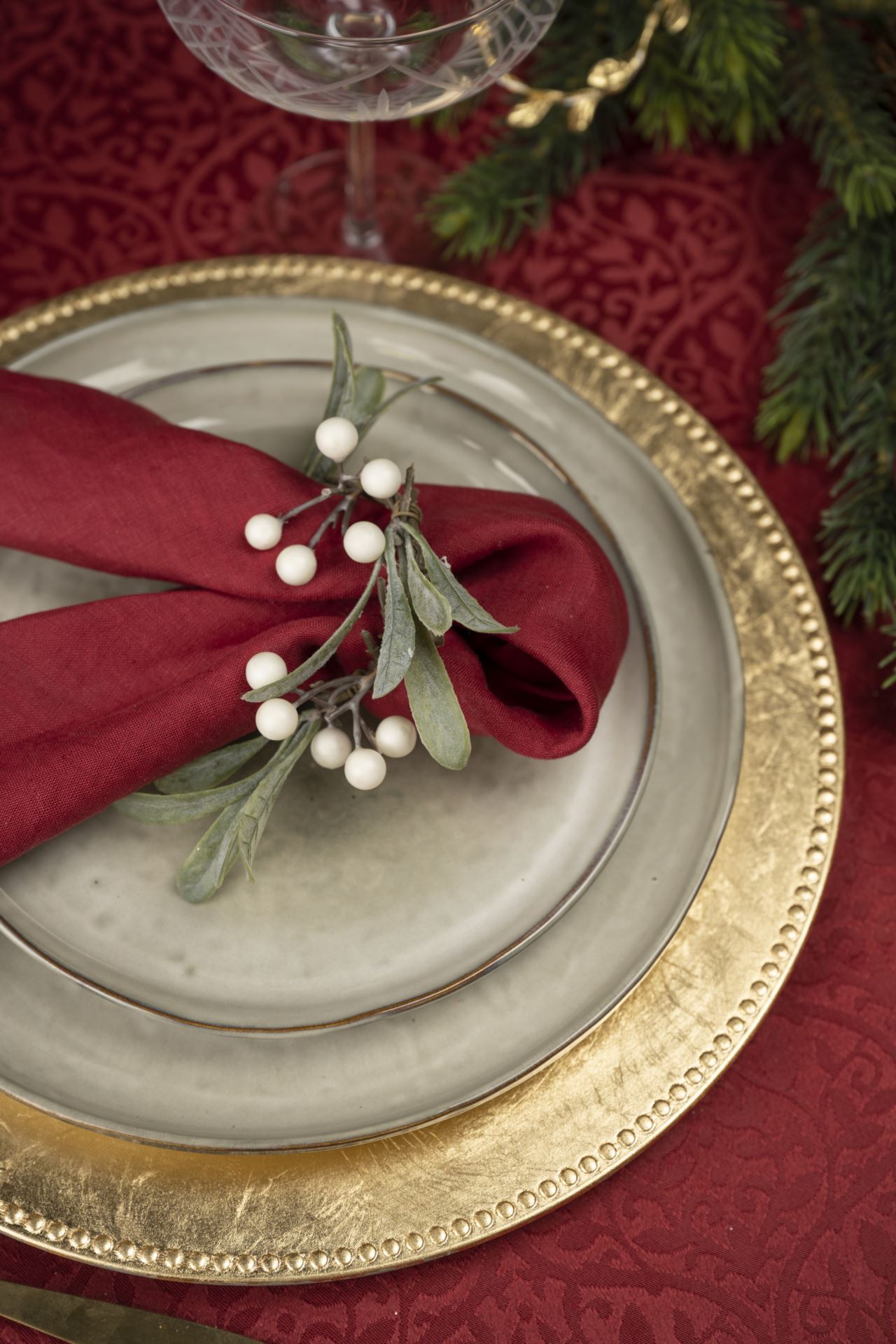 4 pk serviettringer hvit - ø4,5 hvit - 1