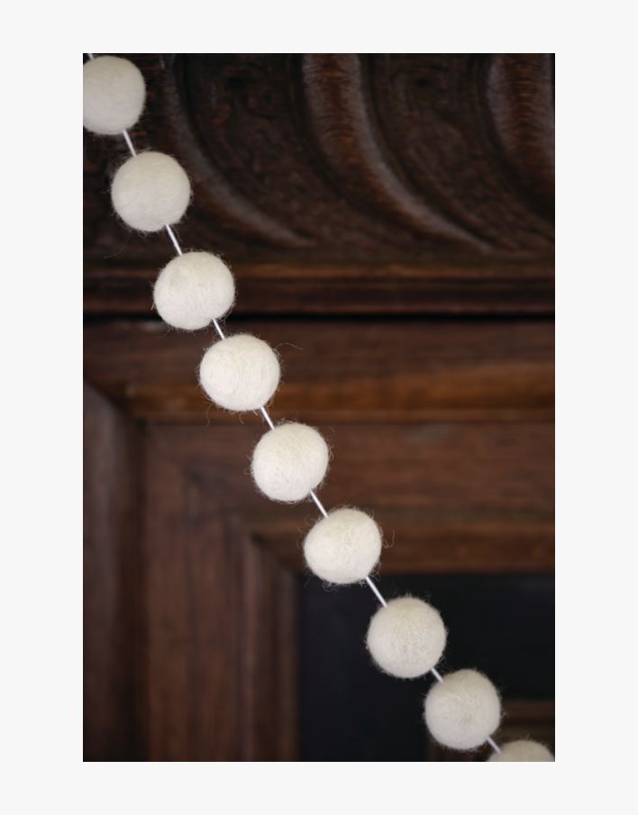 Girlander offwhite - 160 cm offwhite - 1