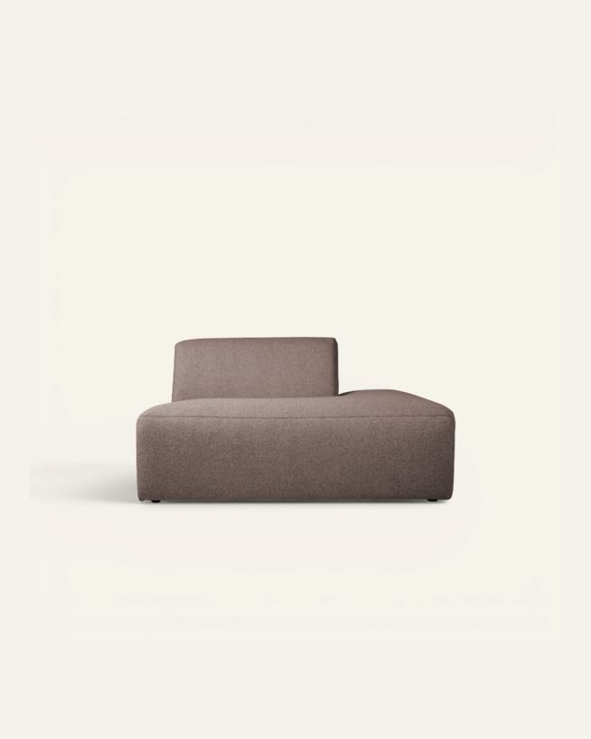 Modul åpen ende høyre brun - 134x93x73 cm brun - 1