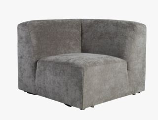 Forms & Objects Juno Modulsofa Hjørne Grå 93x93x73 cm