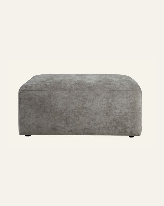 Modul puff grå - 93x93x44 cm grå - 1