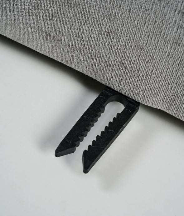 Modul 1,5 seter uten armlene grå - 3