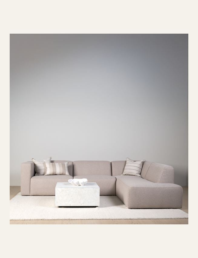 Modul 1,5 seter armlene venstre beige - 8