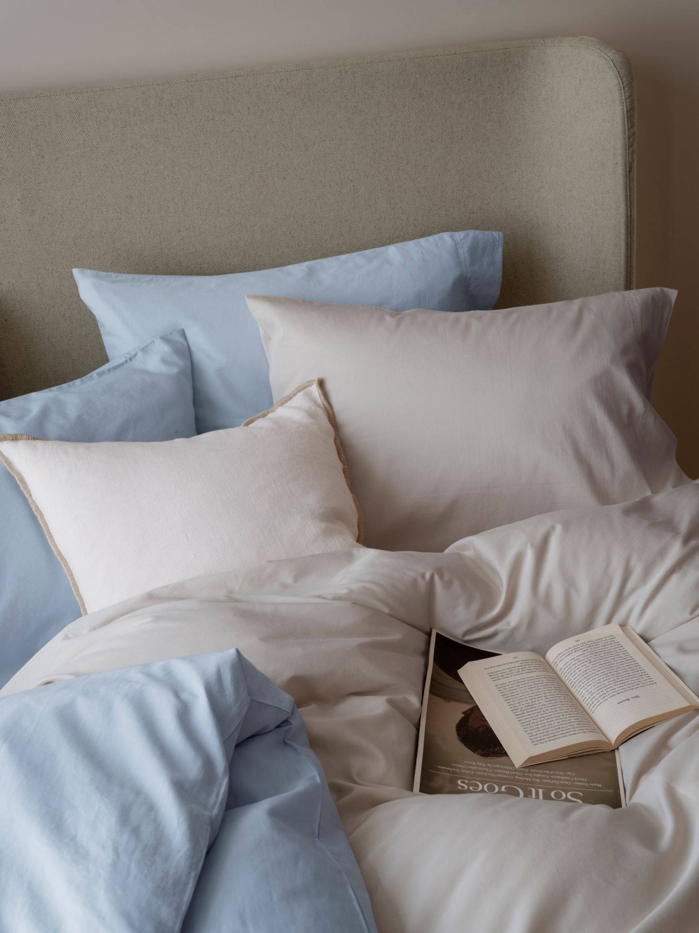 Sengegavl beige - 2