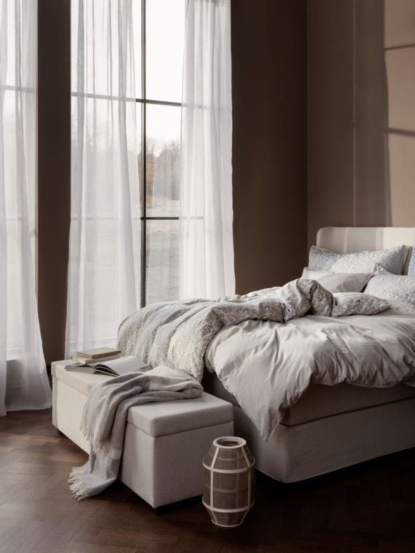 Bomull sengesett beige - 3