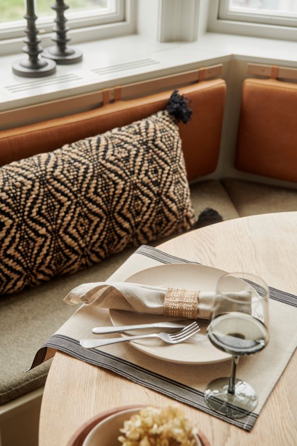 2 pk serviettringer natur - 4