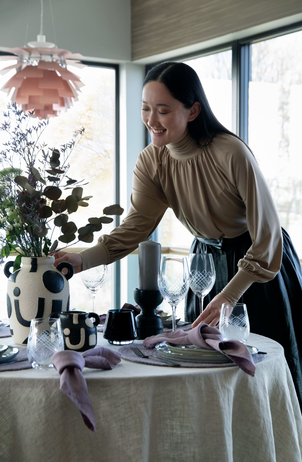 Rødvinsglass transparent - 2