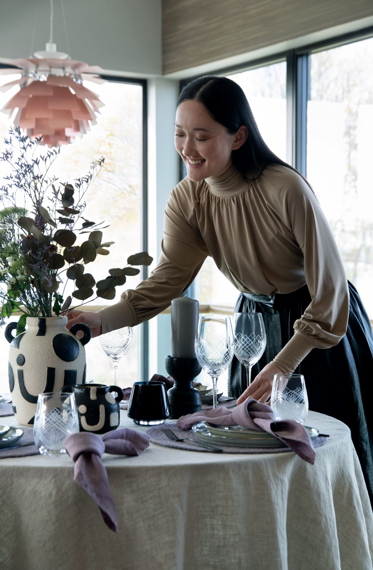 Rødvinsglass transparent - 2