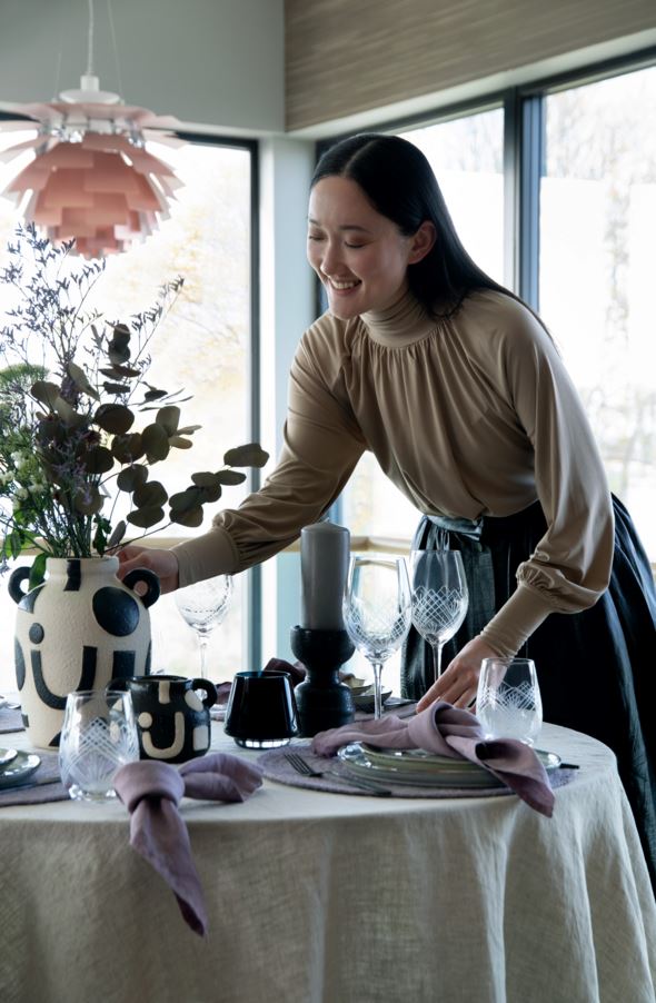 Rødvinsglass transparent - 2