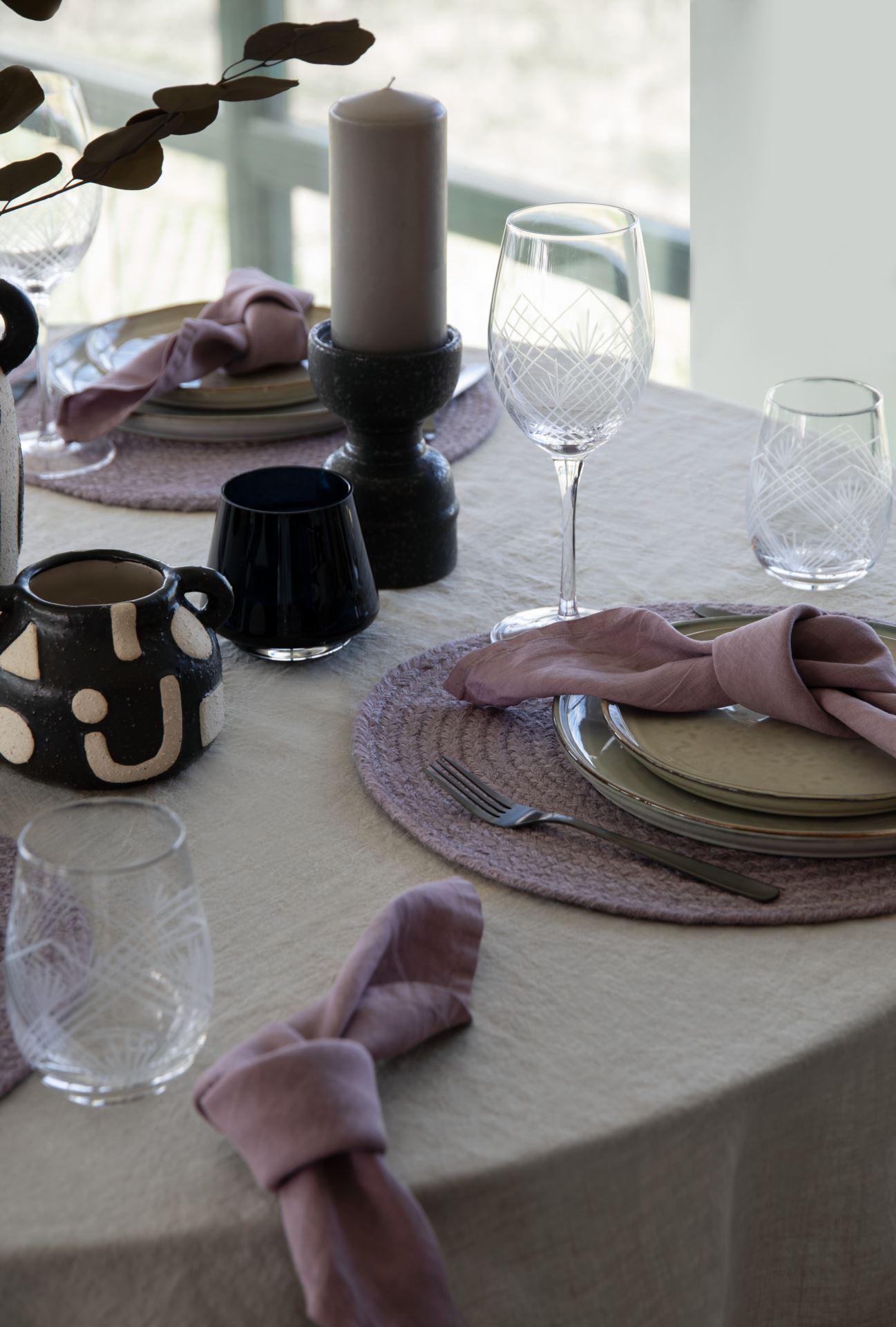 Rødvinsglass transparent - 4