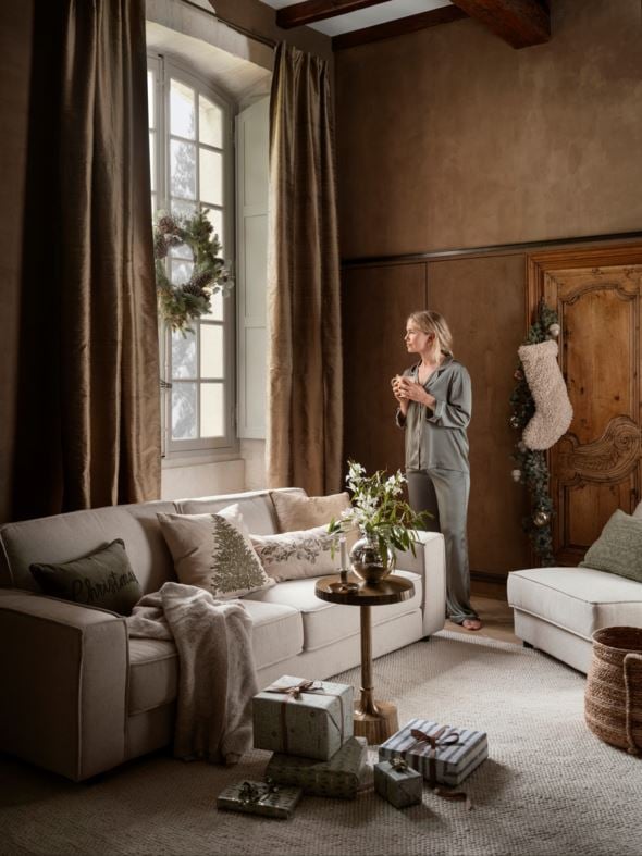 3 seter sofa natur - 9