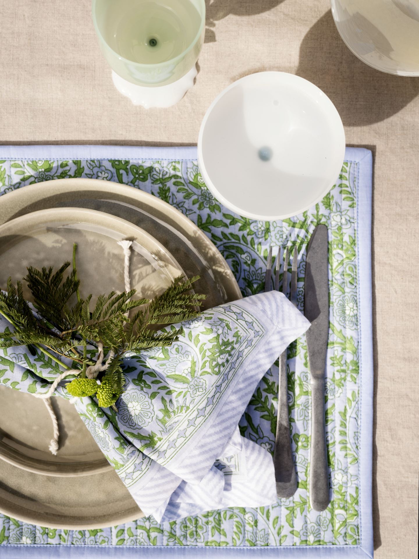 Frokosttallerken grønn - 2