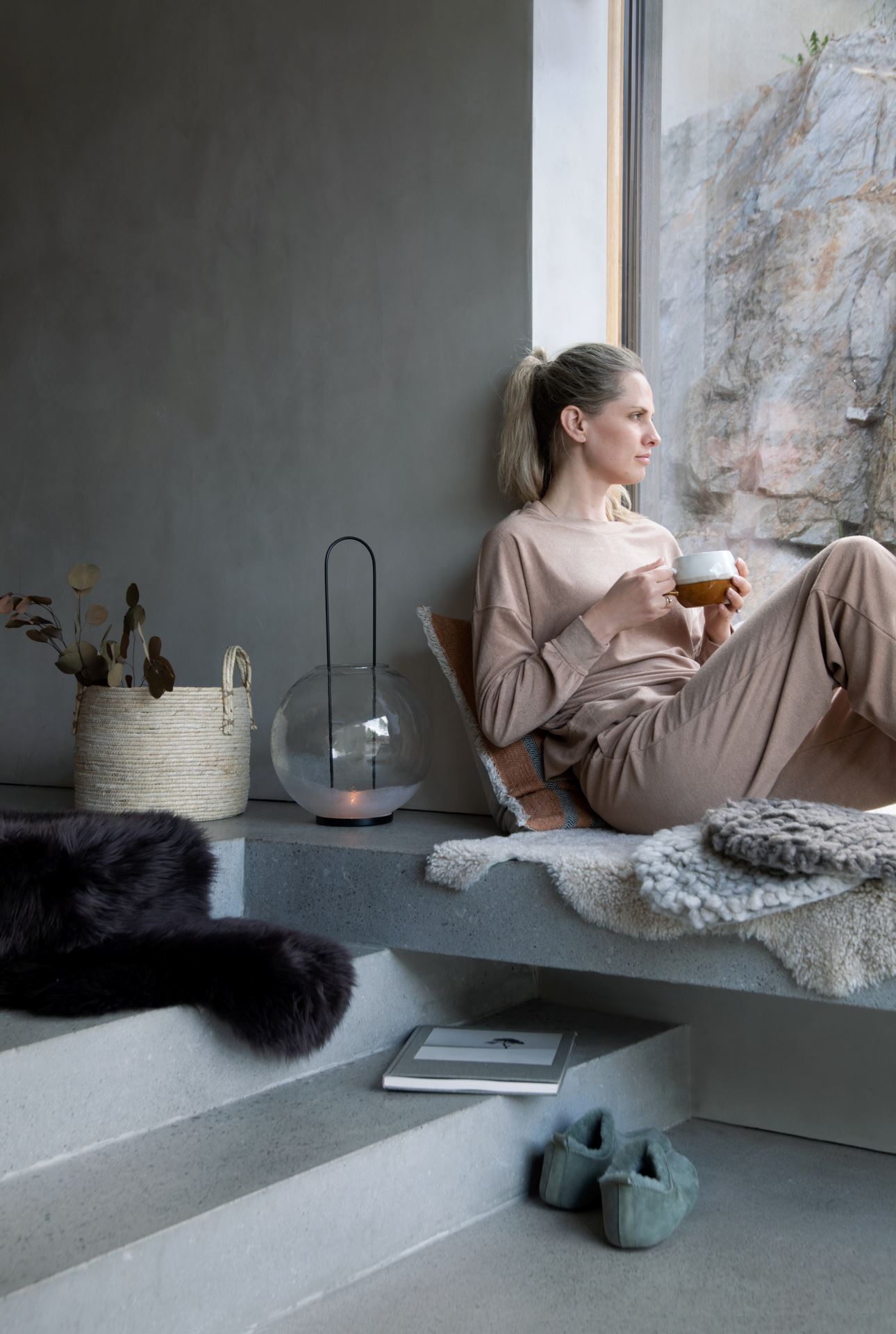 Lammeskinn mørk brun - 7