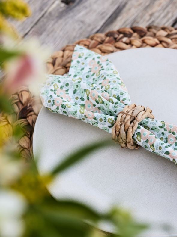 Serviettring natur - 4