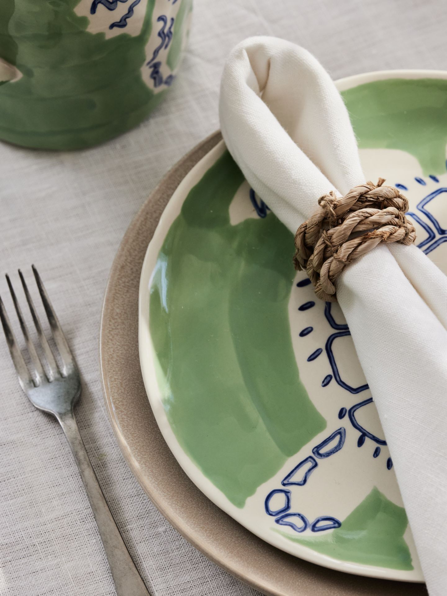 Serviettring natur - 2