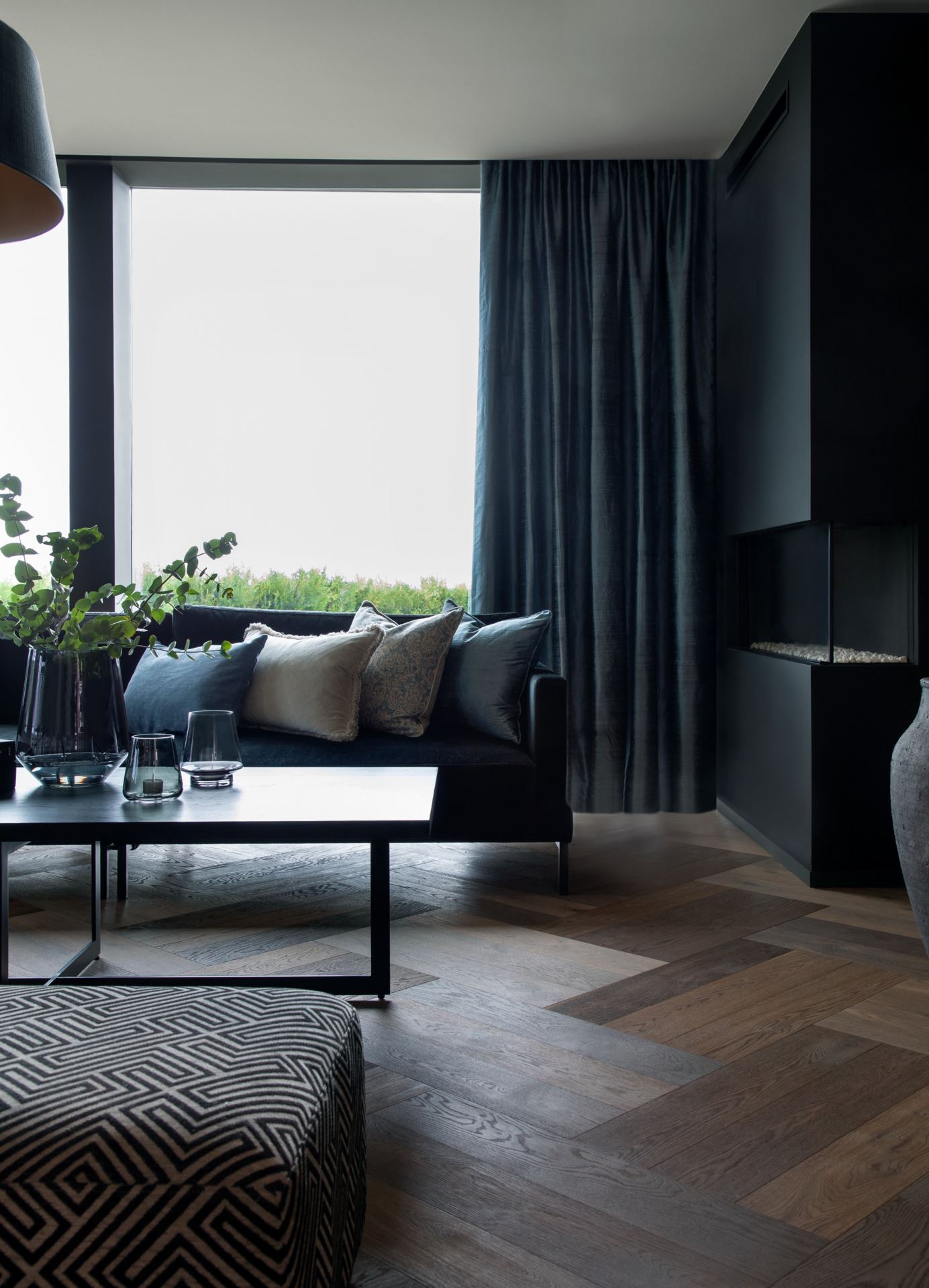 Gardin tåkeblå - 3