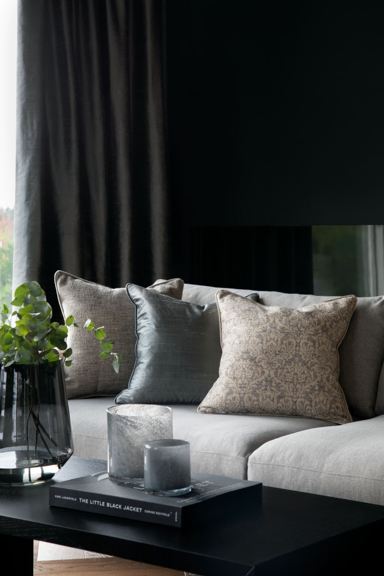 Pynteputetrekk grå - 2