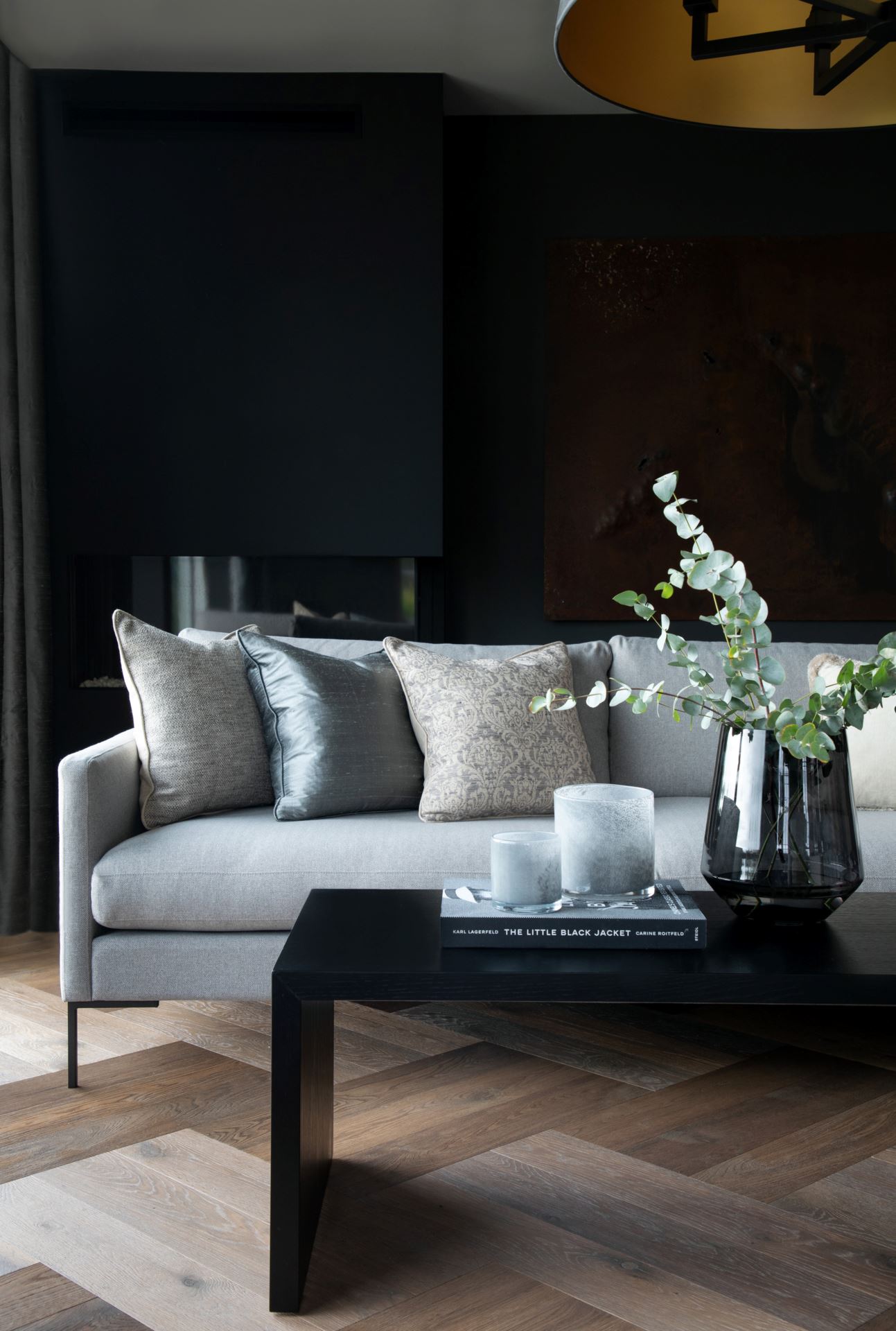 3 seter sofa lys grå - 13