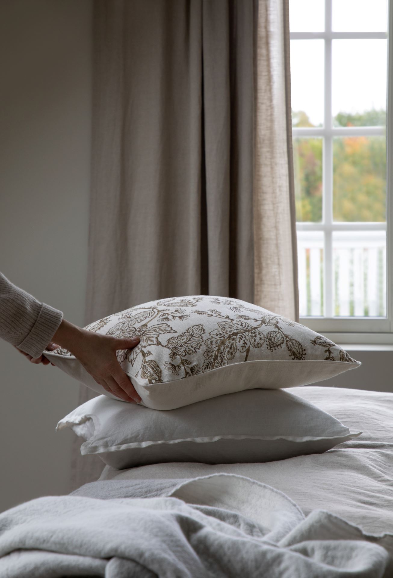 Pynteputetrekk hvit - 3