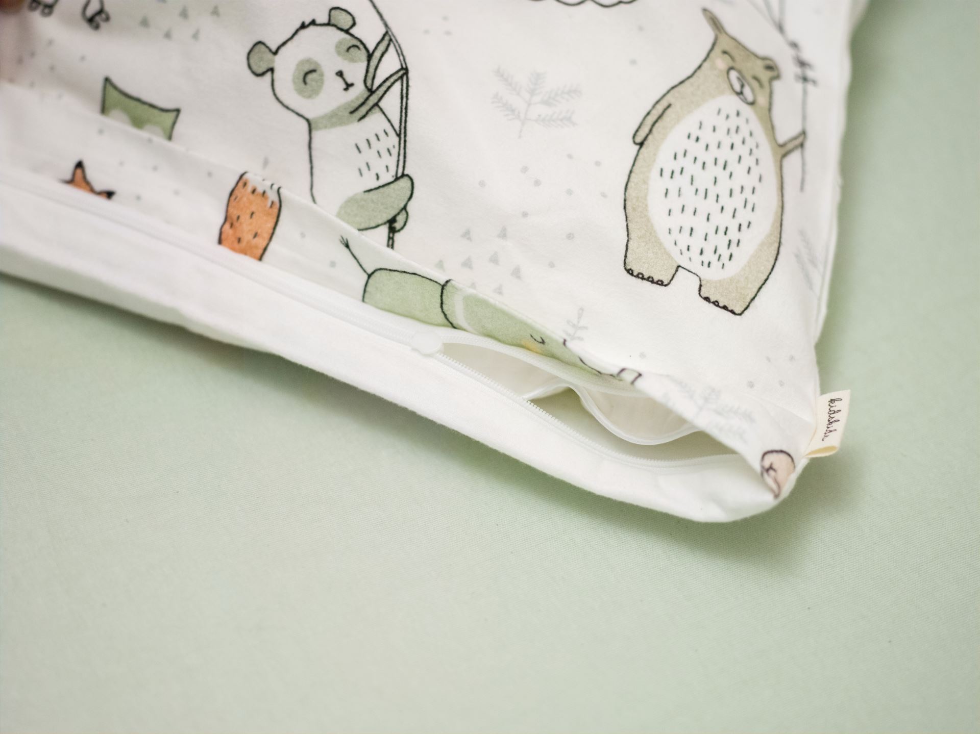 Flannel sengesett multi - 3