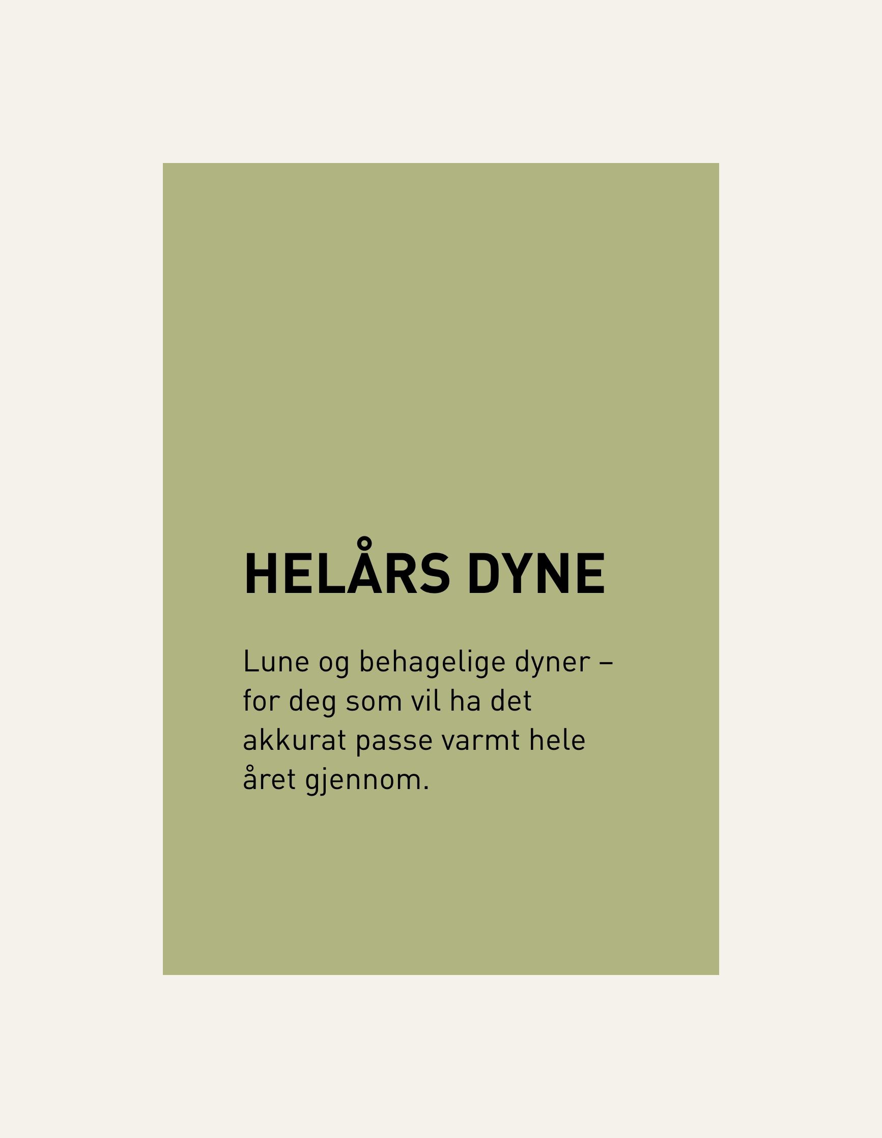 Helårs dundyne hvit - 6