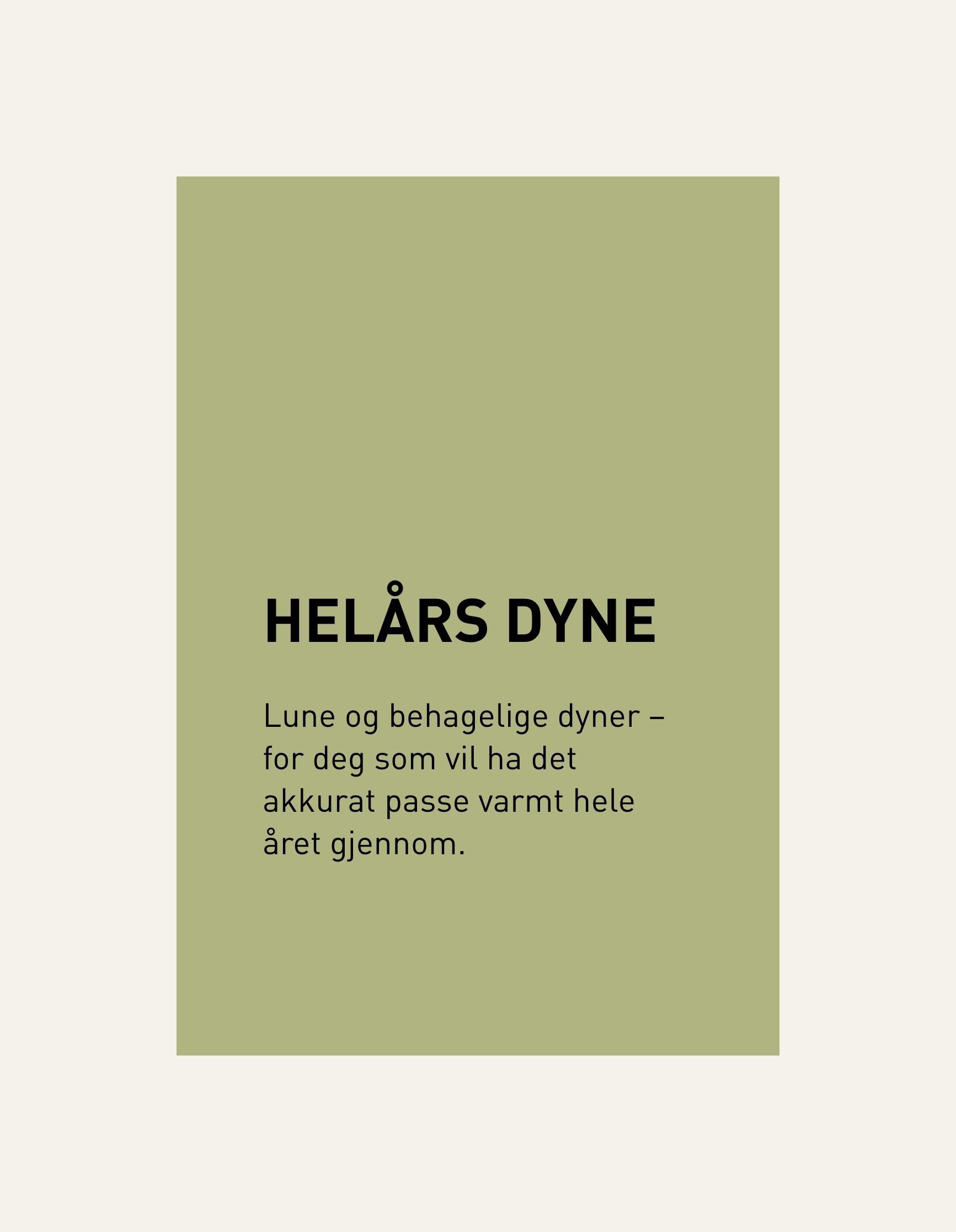 Helårs dundyne hvit - 3