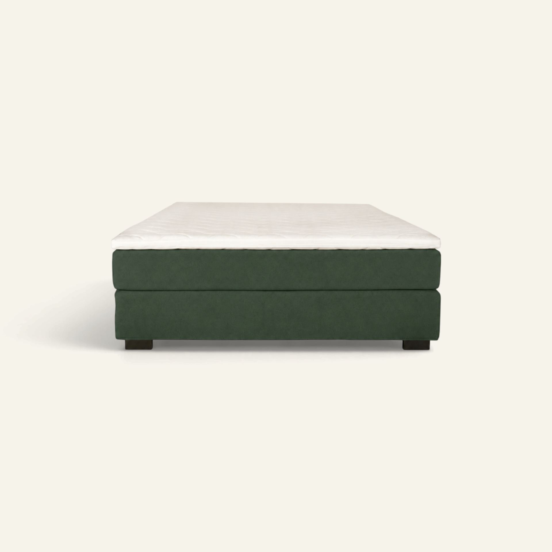 Kontinentalseng medium olivengrønn - 150x200 cm olivengrønn - 1