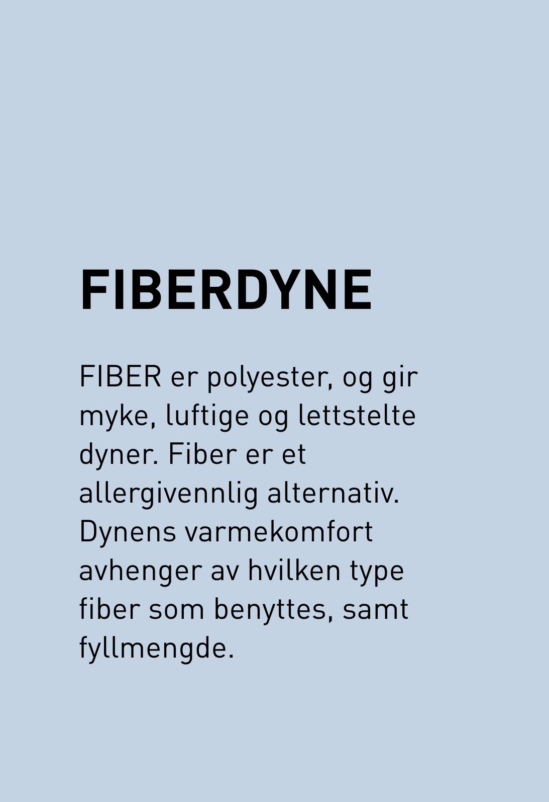 Helårs fiberdyne hvit - 6