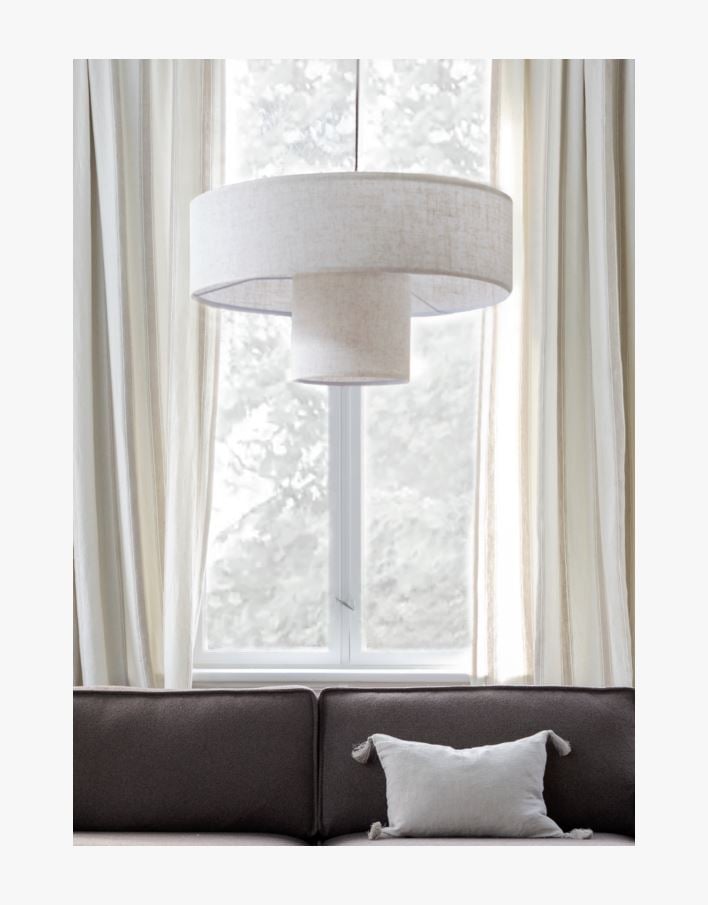 Lampeskjerm hvit - 21,5 cm ø38 hvit - 1