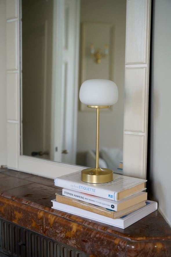 Led lampe messing - 3