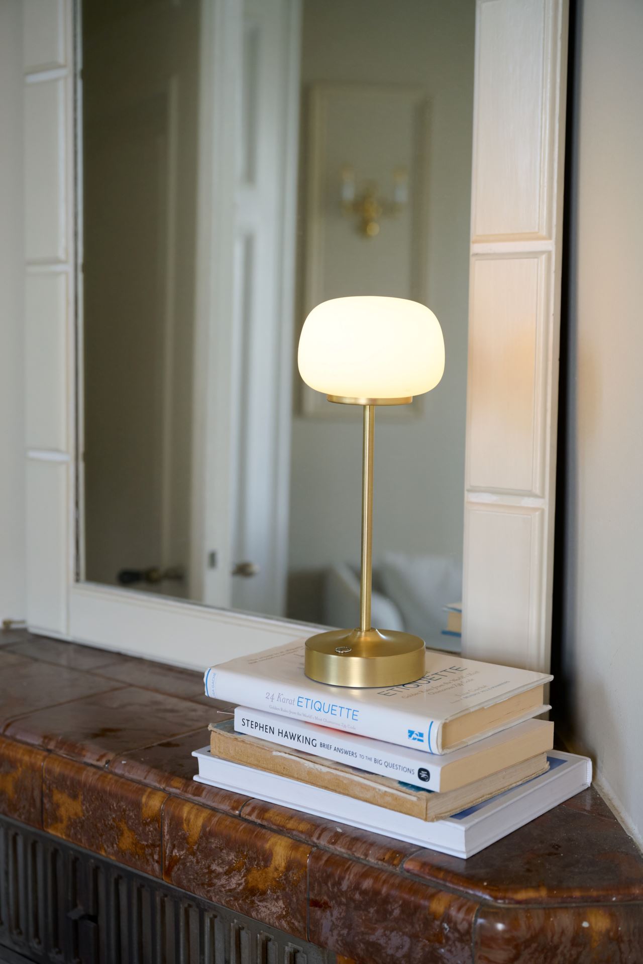 Led lampe messing - 4