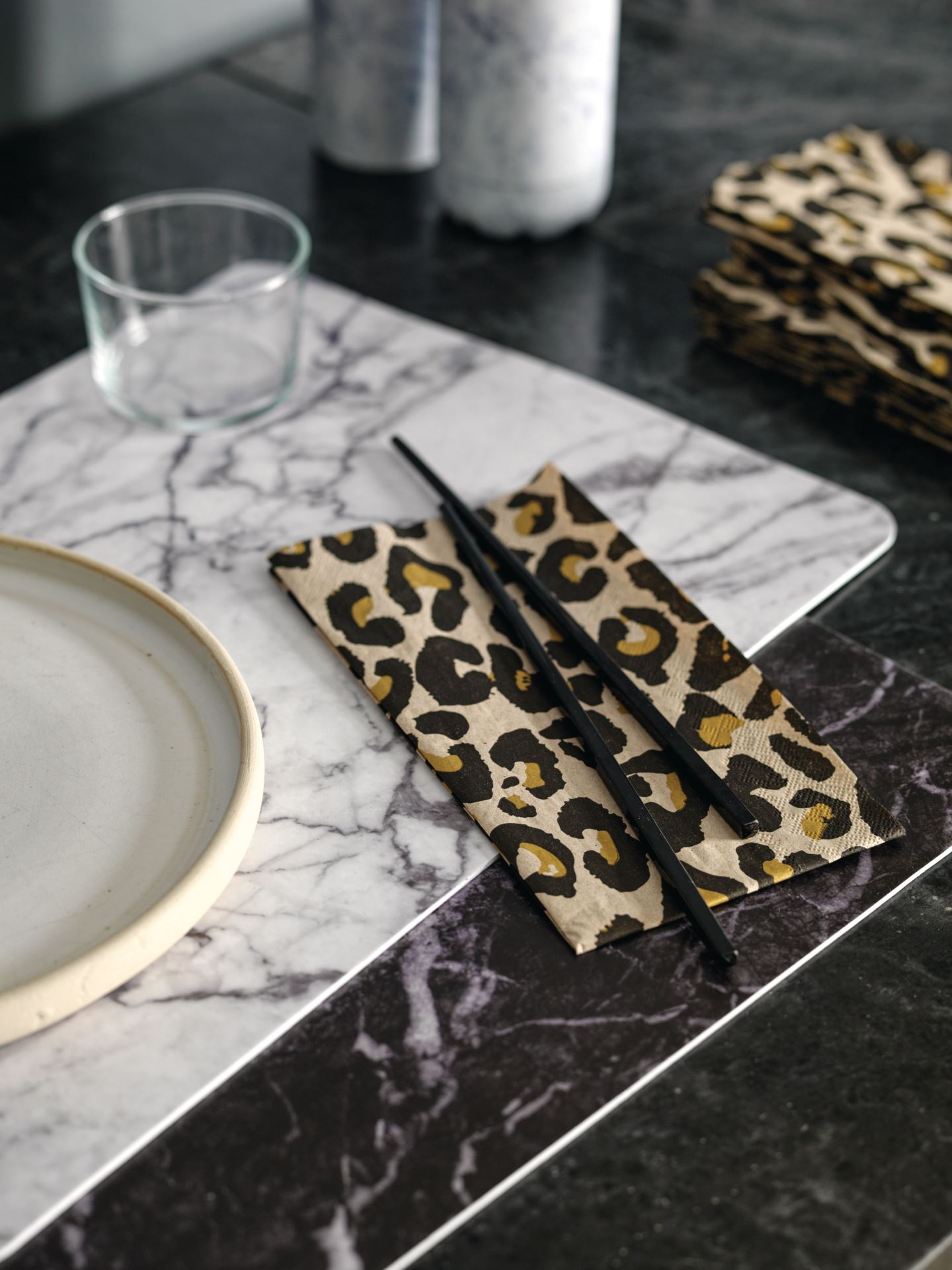 Spisebrikke hvit - 2