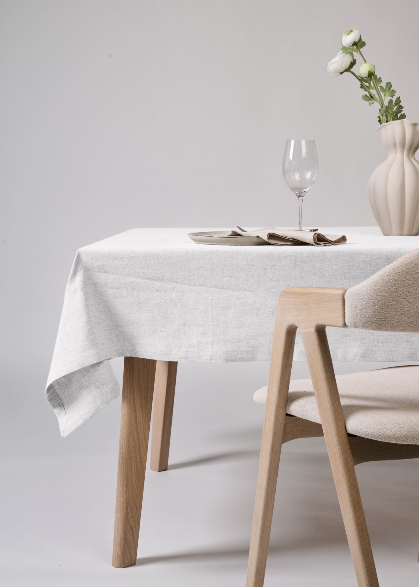 Linduk hvit - 140x350 cm hvit - 1