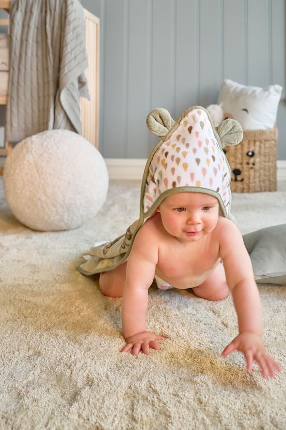 Hettehåndkle lys grønn - 3