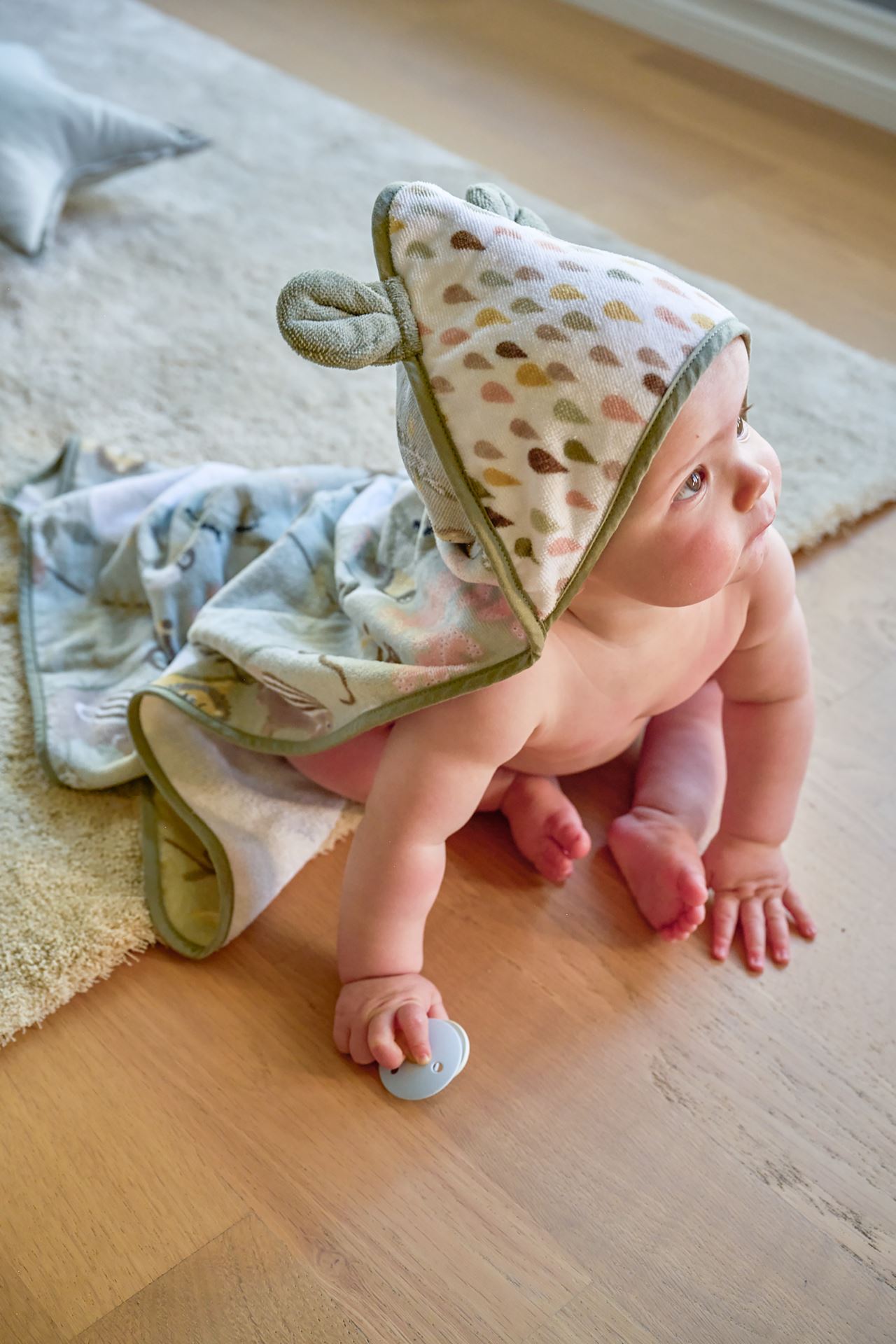 Hettehåndkle lys grønn - 4