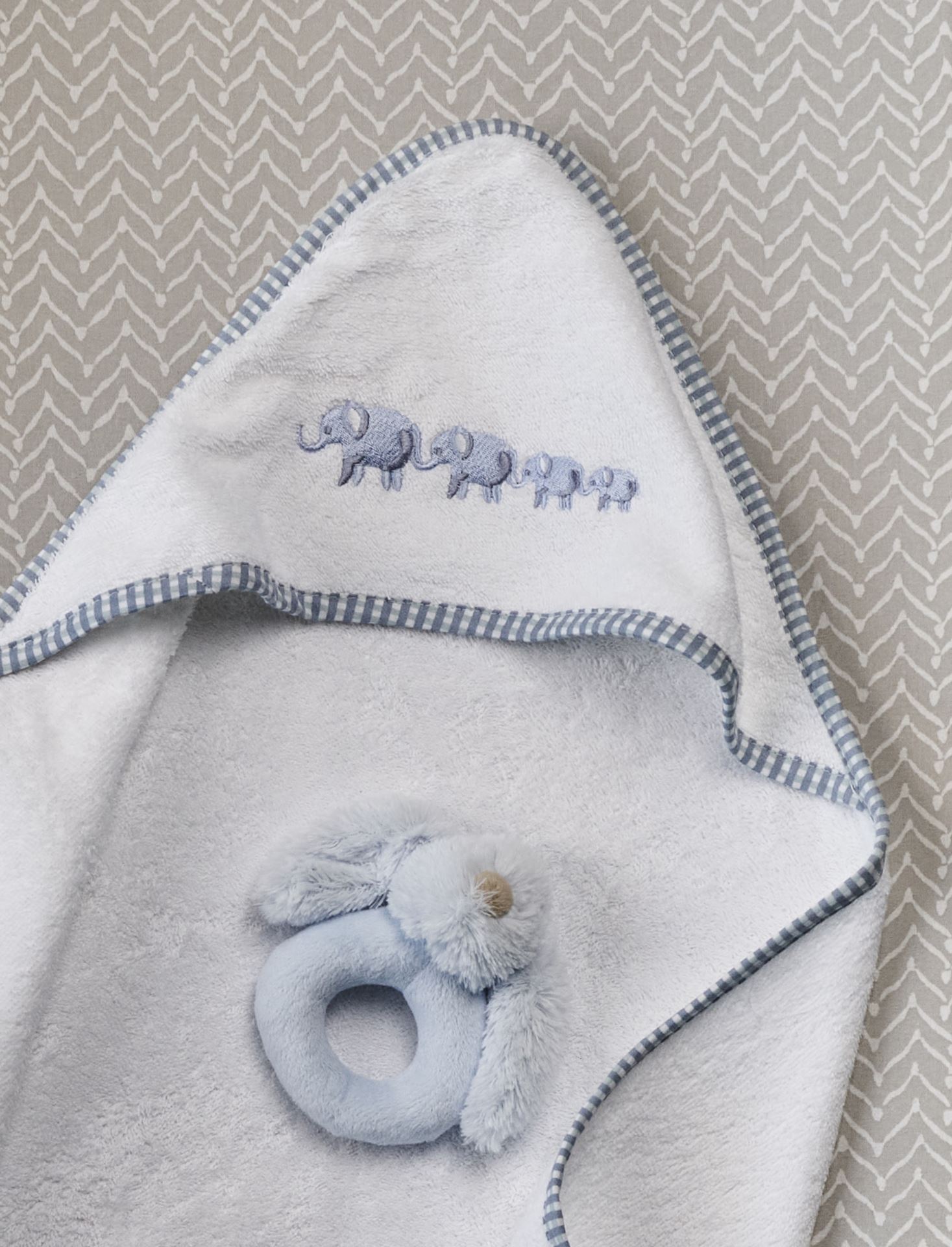 Hettehåndkle lys blå - 2