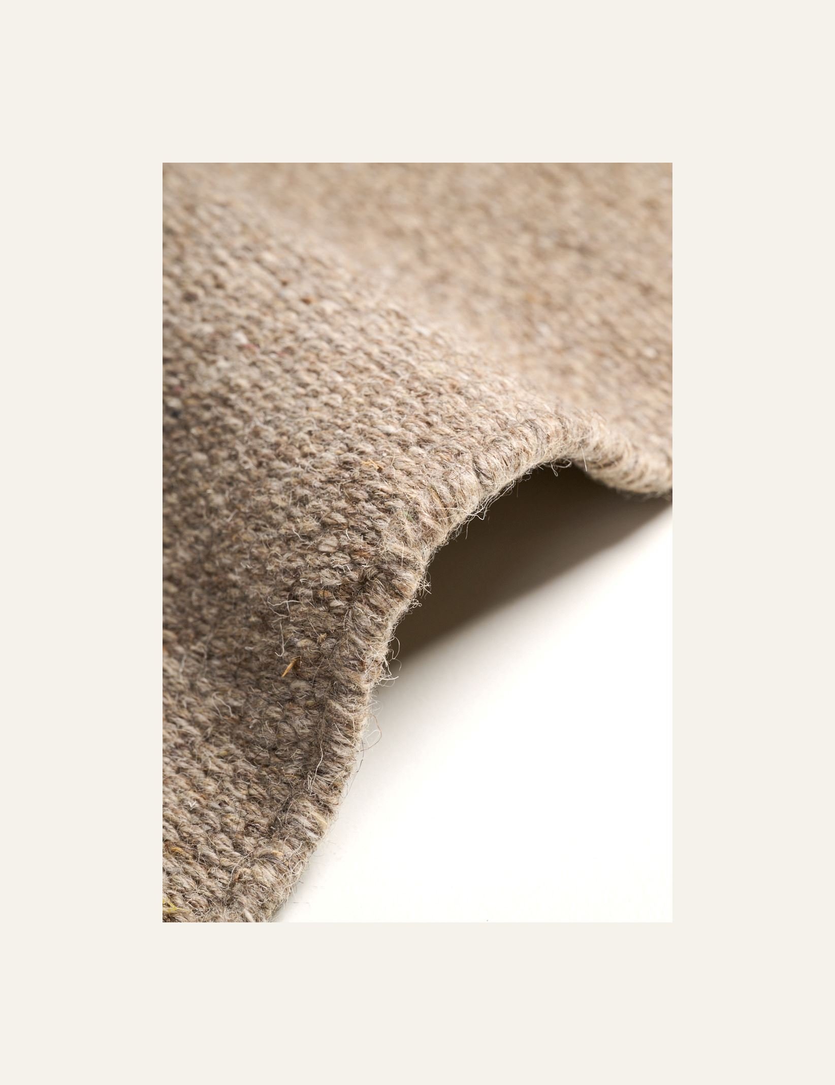 Ullteppe lys brun - 2