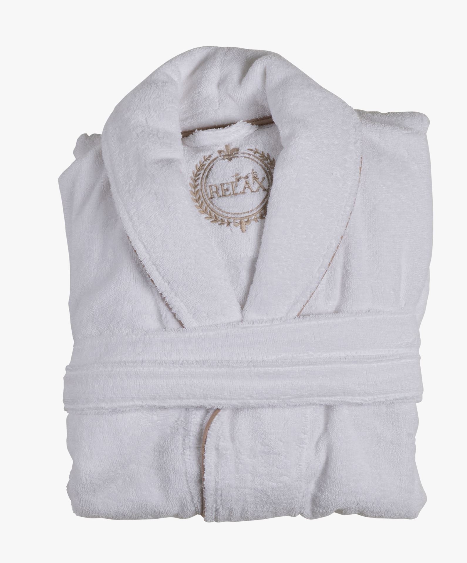 Badekåpe hvit - S/M hvit - 1