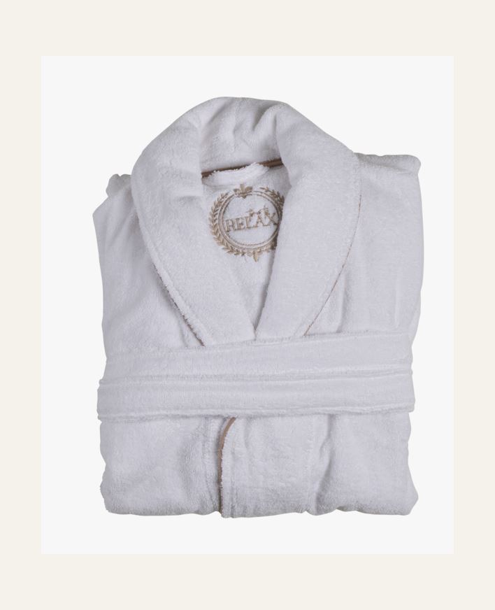 Badekåpe hvit - L / XL hvit - 1