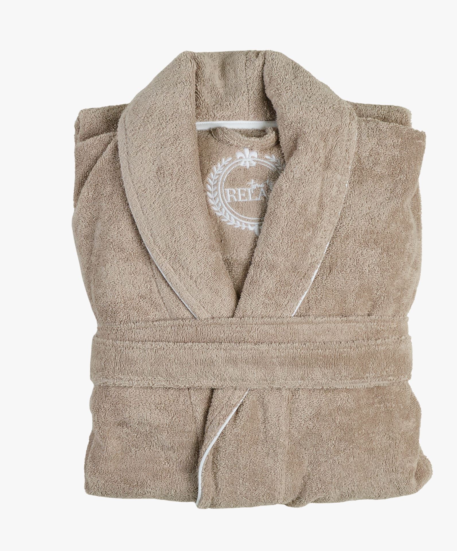 Badekåpe beige - M/L beige - 1