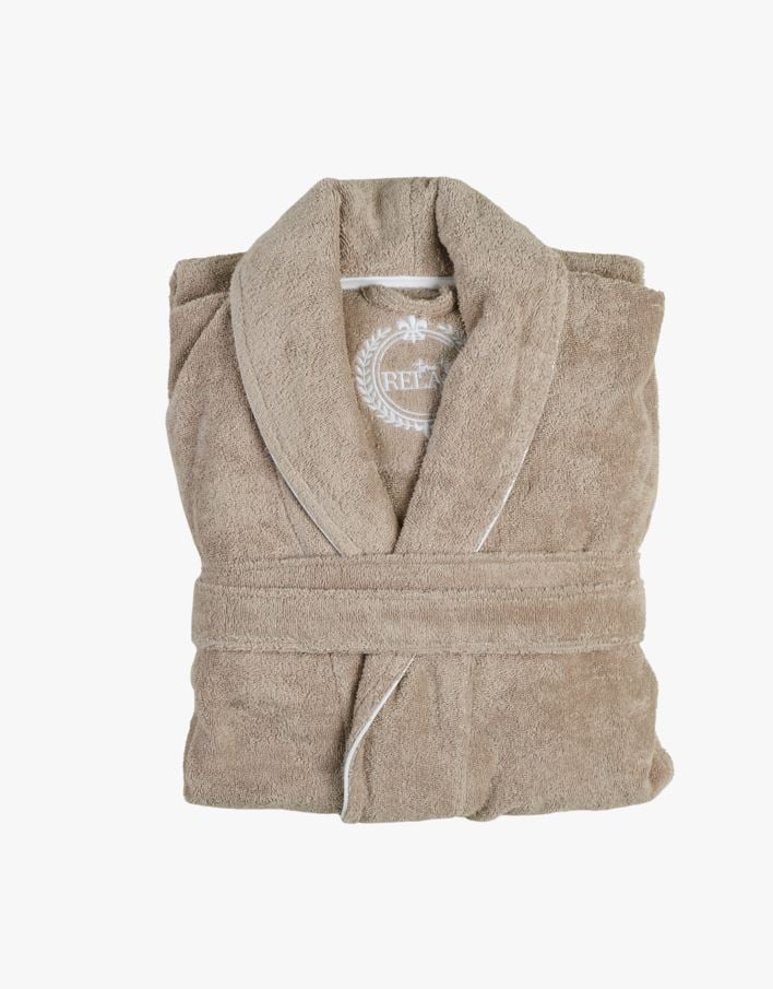 Badekåpe beige - S/M beige - 1