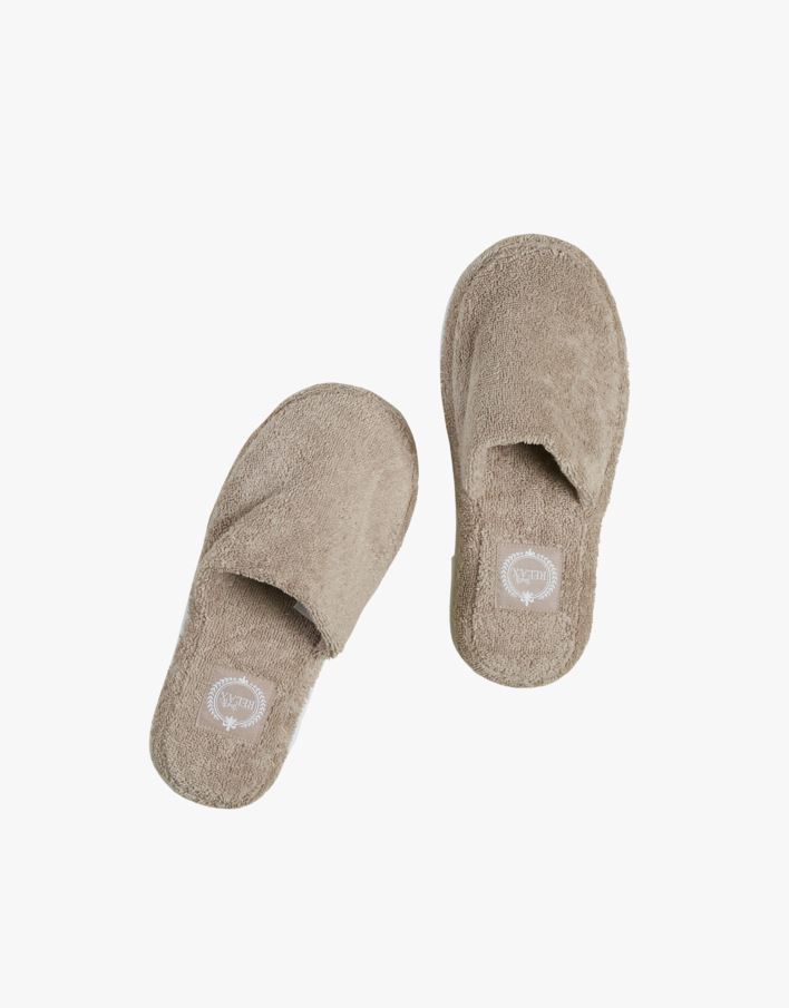 Tøfler beige - 39 beige - 1