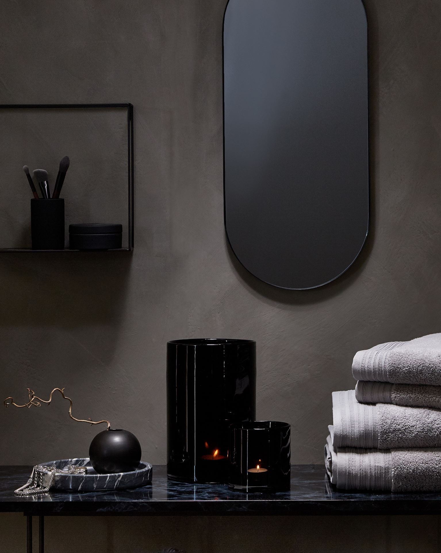 Lyslykt mørk grå - 2