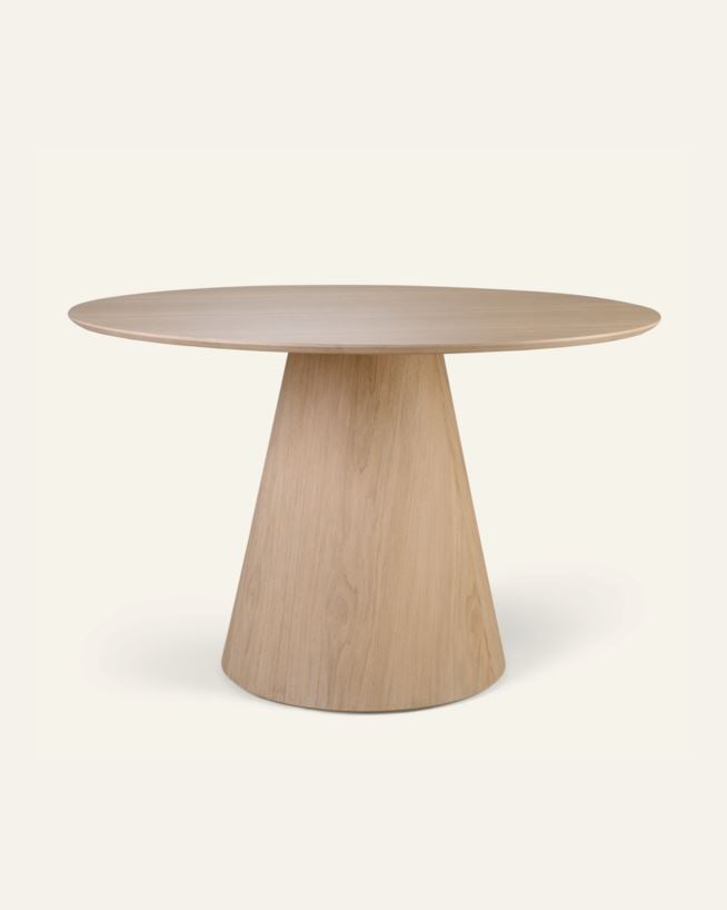 Spisebord natur - ø120 cm natur - 1